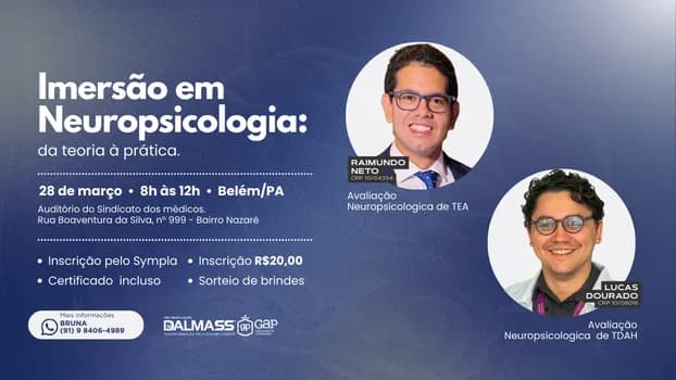 Imagem do Imersão em Neuropsicologia: da Teoria à Prática.