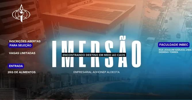 Imagem do Imersão Empresarial Adhonep Aldeota