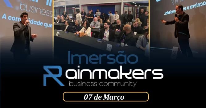 Imagem do Imersão Rainmakers