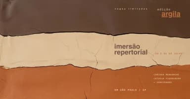 imersão repertorial - argila em São Paulo