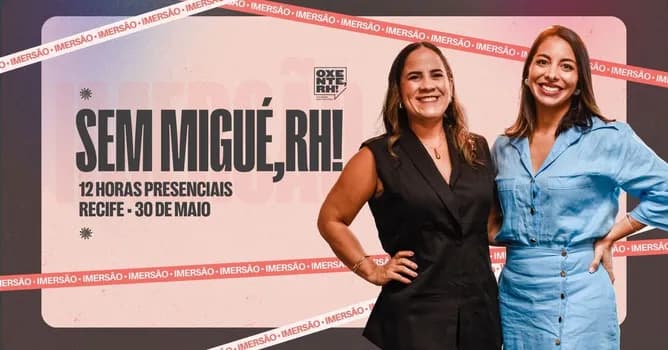 Imagem do Imersão Sem Migué, RH! [5ª ed. em PE]