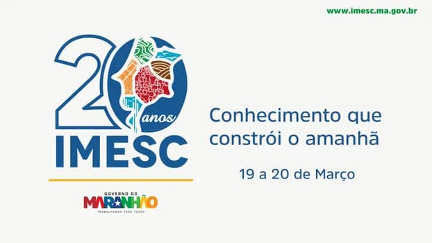 Imagem do IMESC 20 Anos:  Conhecimento que constrói o amanhã
