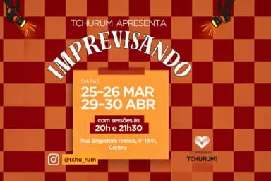 IMPREVISANDO 25 E 26 DE ABRIL em Curitiba