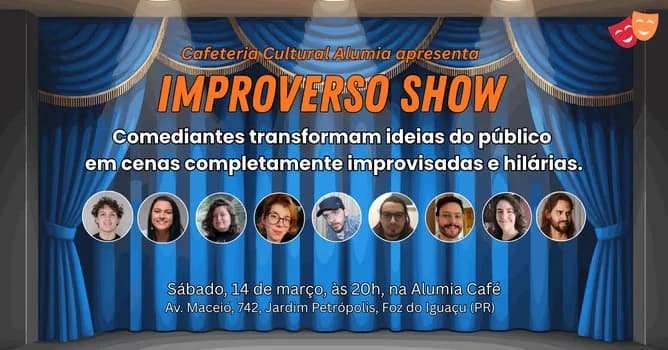 Imagem do IMPROVERSO SHOW na Alumia Café