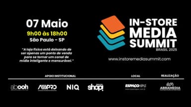 IN-STORE MEDIA SUMMIT 2026 em São Paulo