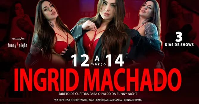 Imagem do Ingrid Machado na Funny Night