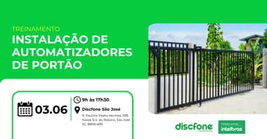 Instalação de automatizadores de portão em São José