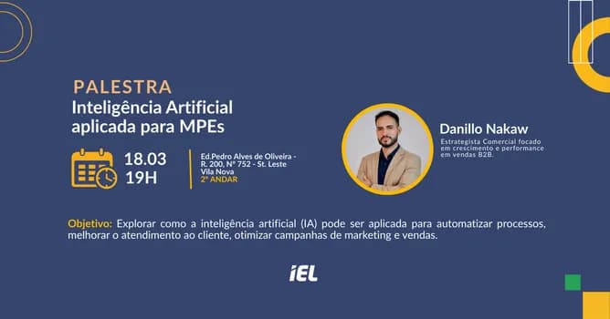 Imagem do Inteligência Artificial aplicada para MPEs