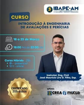 Imagem do Introdução à Engenharia de Avaliações e Perícias