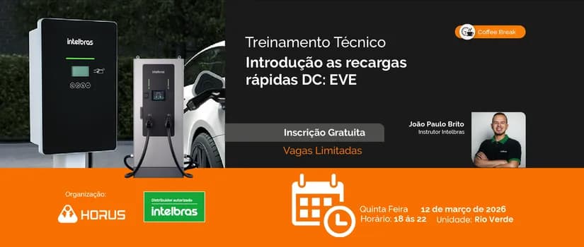 Imagem do Introdução as Recargas Rápidas DC: EVE - Rio Verde