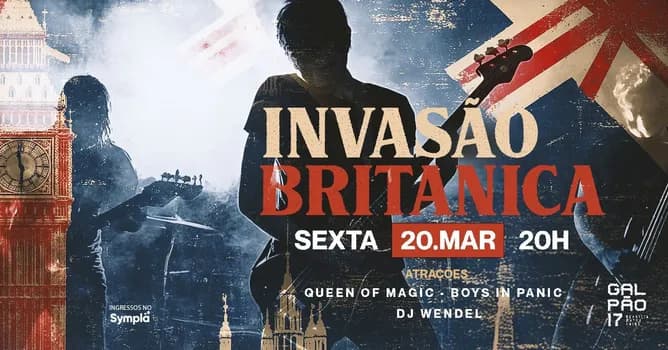 Imagem do Invasão Britânica - Galpão 17