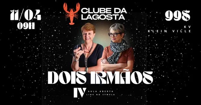 Imagem do IV Aula Aberta do Clube da Lagosta