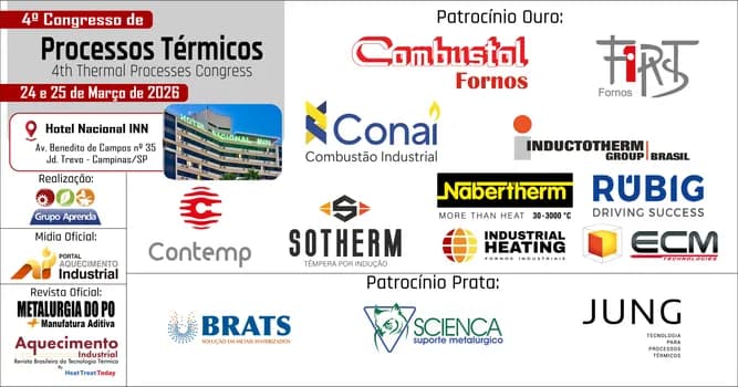Imagem do IV Congresso Processos Térmicos 2026