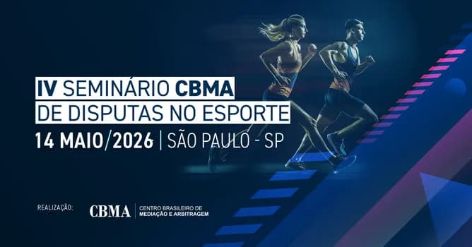 Imagem do IV Seminário CBMA de Disputas no Esporte