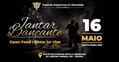 Jantar Dançante da Ordem Demolay em Montes Claros