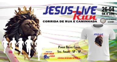 JESUS LIVE RUN em São Paulo