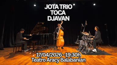 Jota Trio Toca Djavan em Campo Grande