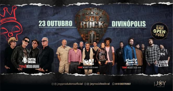 Imagem do JOY ROCK FESTIVAL 12 ANOS !