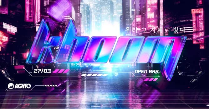 Imagem do K-BOOM Especial BTS - Open Bar no Agyto