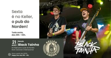 Keller Kneipe: Banda Black Tainha em Blumenau