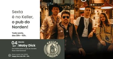 Keller Kneipe: Banda Moby Dick em Blumenau