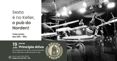Keller Kneipe: Banda Princípio Ativo em Blumenau