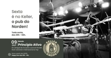 Keller Kneipe: Banda Princípio Ativo em Blumenau