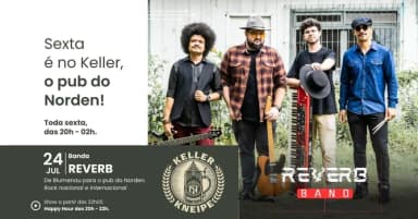 Keller Kneipe: Banda Reverb em Blumenau