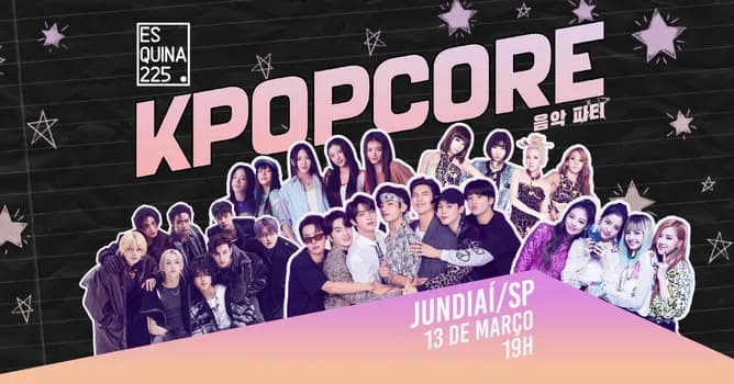 Imagem do KPOPCORE - A NOITE DO K-POP em Jundiaí -SP