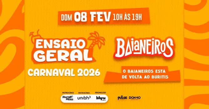 Imagem do Lançamento Carnaval Baianeiros - Buritis - 08/02