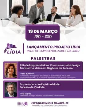 Imagem do Lançamento do Projeto Lidia