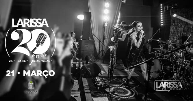 Imagem do Larissa e os Pexe 20 anos
