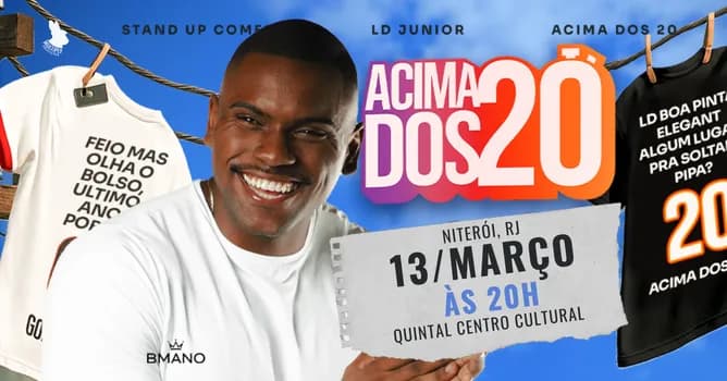 Imagem do LD ACIMA DOS 20 em Niterói/RJ [13/03]