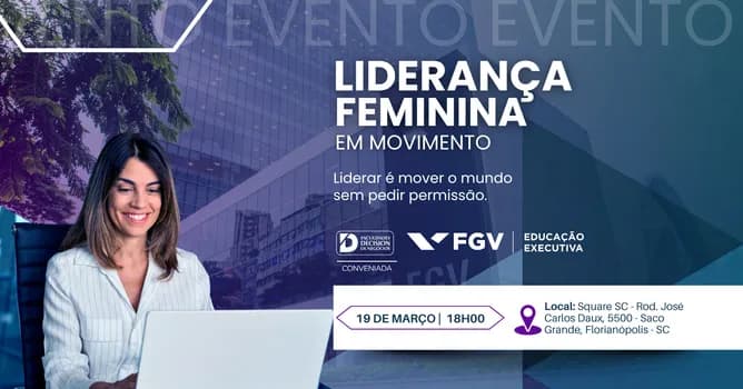 Imagem do LIDERANÇA FEMININA EM MOVIMENTO