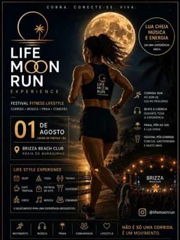 LIFE MOON RUN em Lauro de Freitas