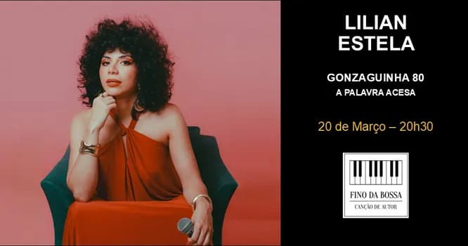 Imagem do Lilian Estela no Fino da Bossa