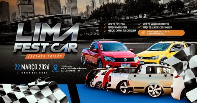 Imagem do LIMA FEST CAR 2 - 7008 FILMS CONFIRMADO
