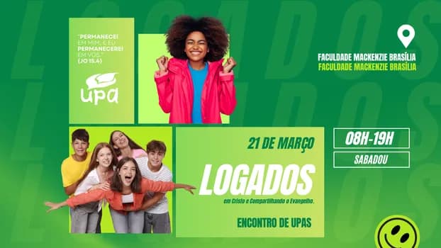 Imagem do LOGADOS - ENCONTRO DISTRITAL DE UPAS