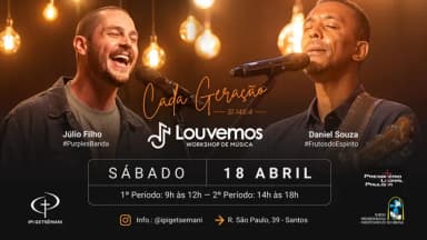 Louvemos Workshop de Música em Santos