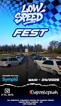 LOW SPEED FEST 2026 em Limeira