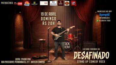 Luciano Farinha - Desafinado - Stand Up Comedy Rock em Belém