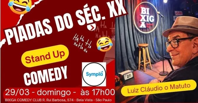 Imagem do LUIZ CLÁUDIO - PIADAS DO SÉC. XX