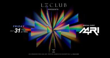 M4RI CARRILHO @ LE CLUB em São Paulo