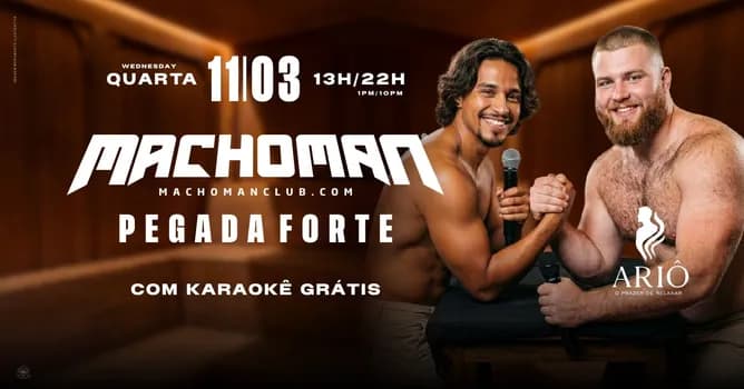 Imagem do MACHOMAN PEGADA FORTE