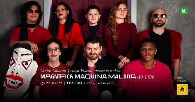 Imagem do Magnífica Máquina Maldita no CCJF