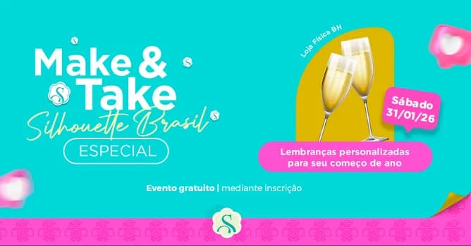 Imagem do Make and Take Especial – Um Brinde à Criatividade