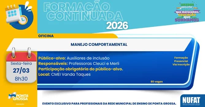 Imagem do Manejo Comportamental