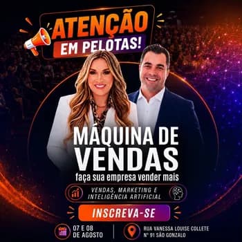 Máquina de Vendas - Pelotas em Pelotas