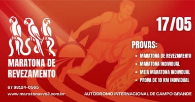 Maratona de Revezamento VO2 2026 em Campo Grande