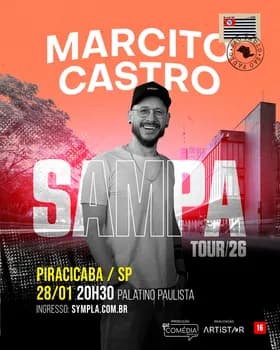 Imagem do MARCITO CASTRO em PIRACICABA - Stand up Comedy